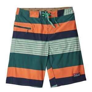Patagonia Men's Stretch Wavefarer® Boardshorts Swim Trunks 21" Size 35